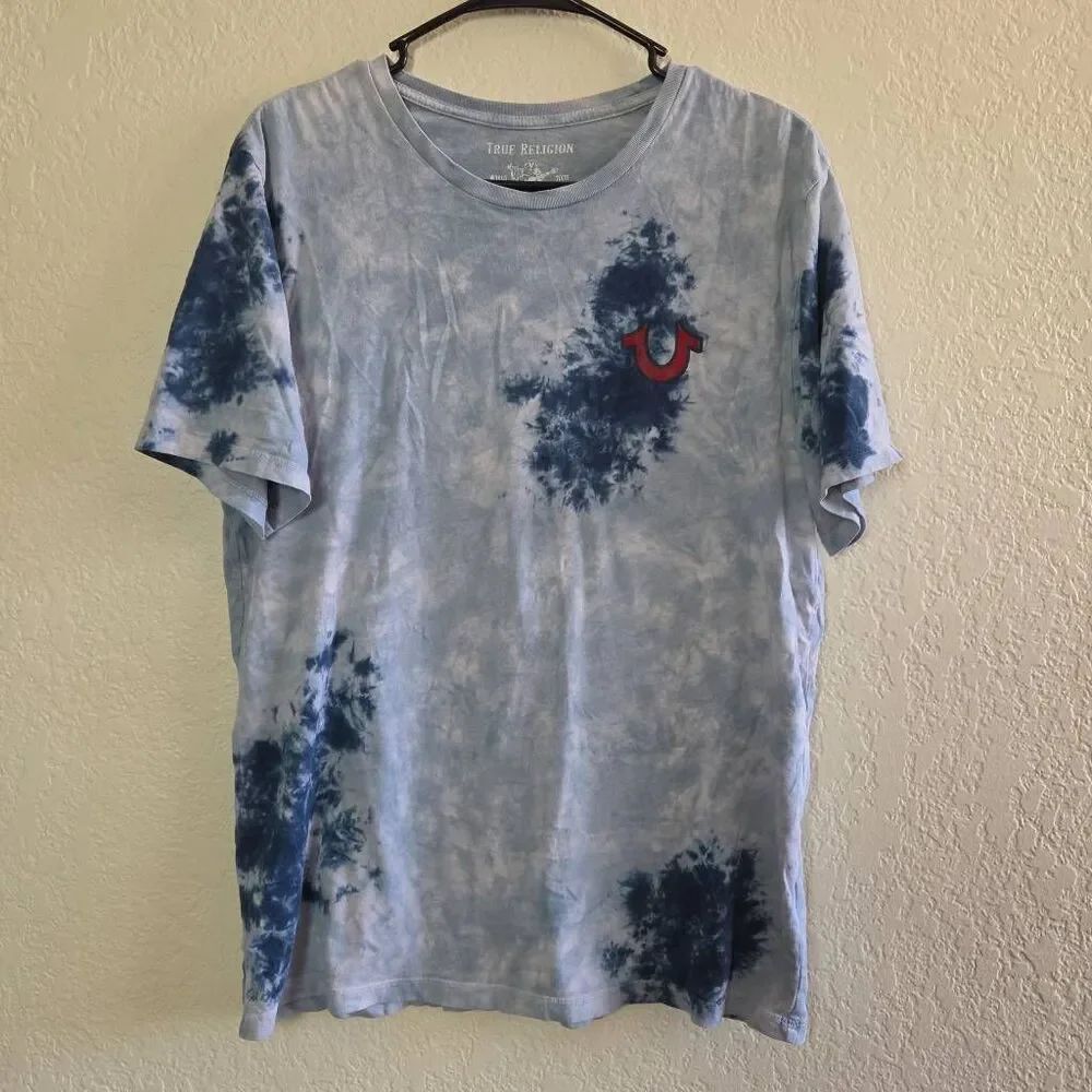 True Religion Tie Dye Big Buddha T-shirt